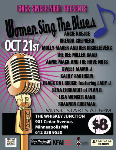 Women Sing The Blues Poster