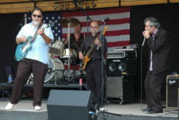 Rev. Raven & R.J. Mishco at Boundary Waters Blues Festival