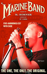 Mike Fugazzi Hohner ad