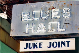 Blues Hall on Beale Street
