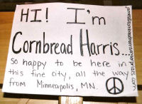 Cornbread Sign