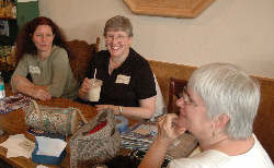 Judges at Coffee Grounds (Photo by Gregg Harcus)